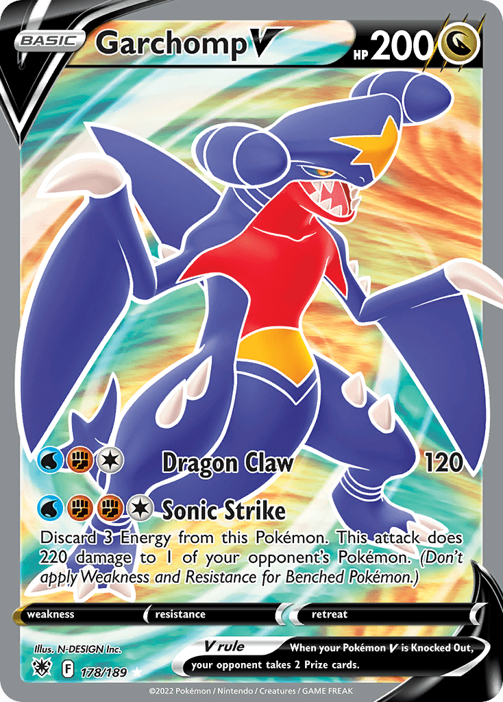 Garchomp V Astral Radiance