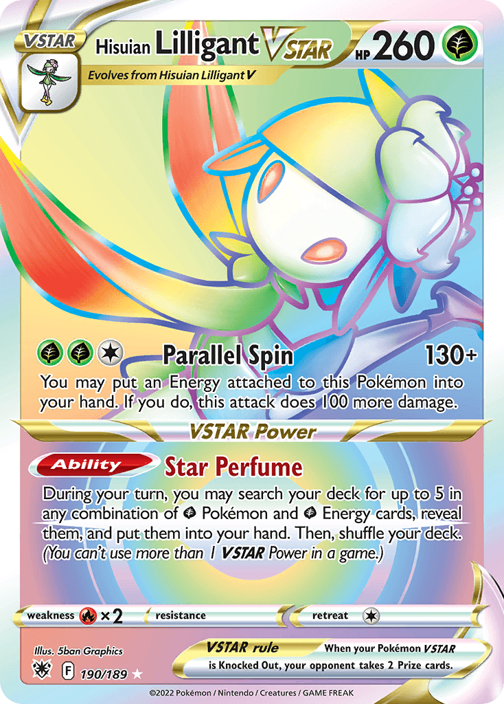 Hisuian Lilligant VSTAR Astral Radiance