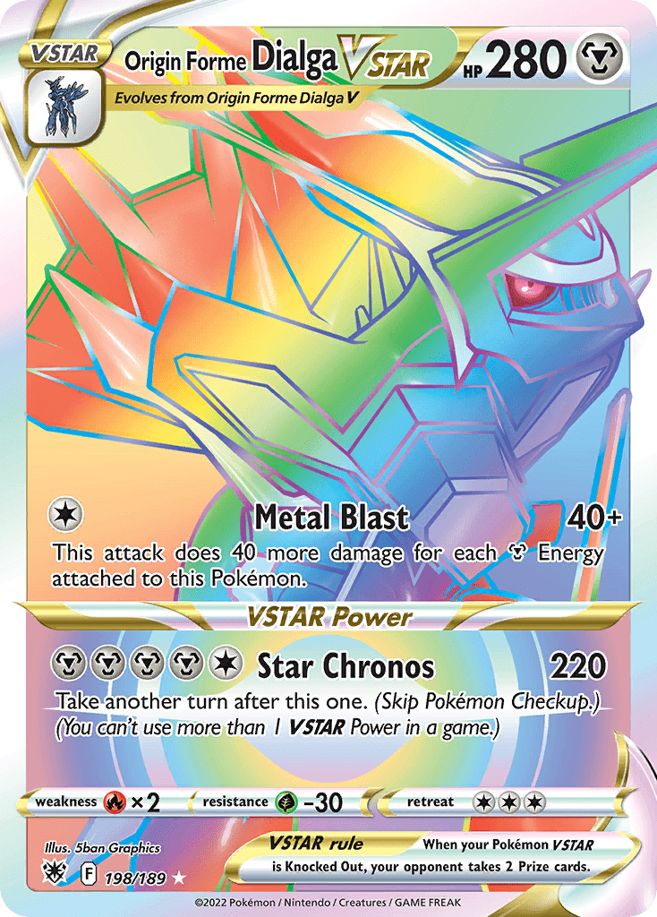 Origin Forme Dialga VSTAR Astral Radiance
