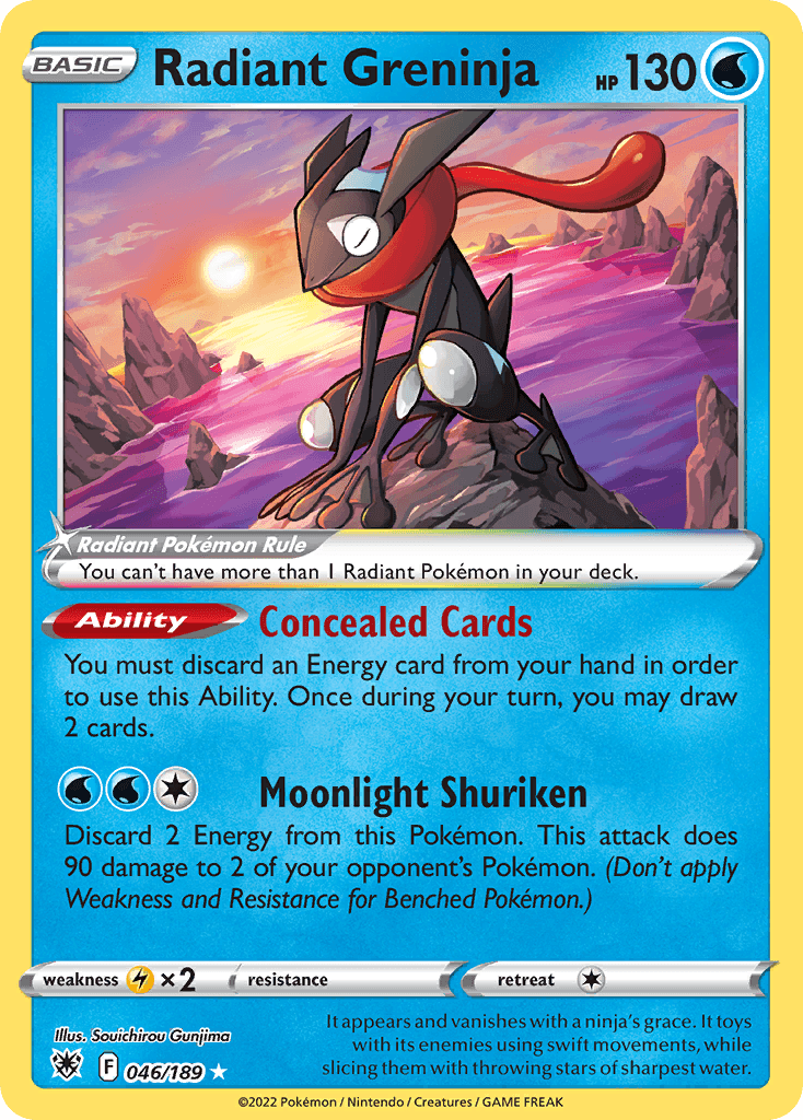 Radiant Greninja Astral Radiance