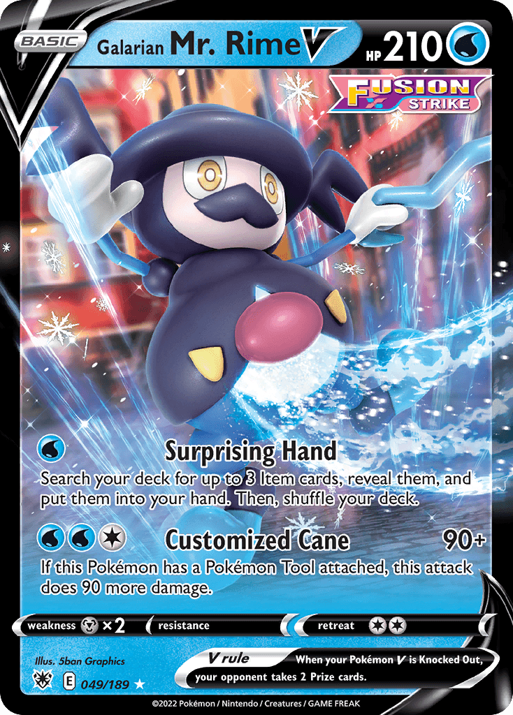 Galarian Mr. Rime V Astral Radiance