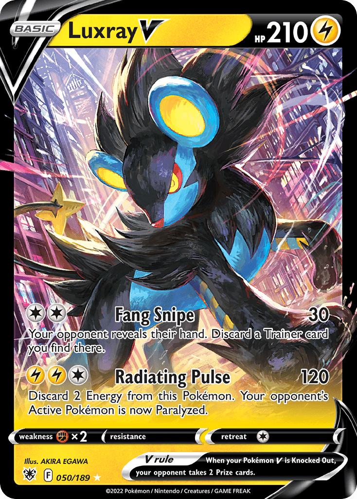 Luxray V Astral Radiance