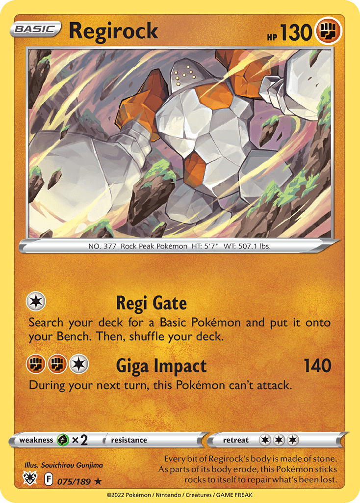 Regirock Astral Radiance