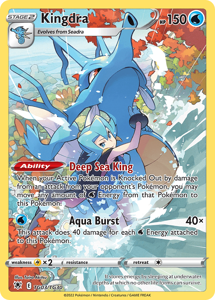 Kingdra Astral Radiance Trainer Gallery