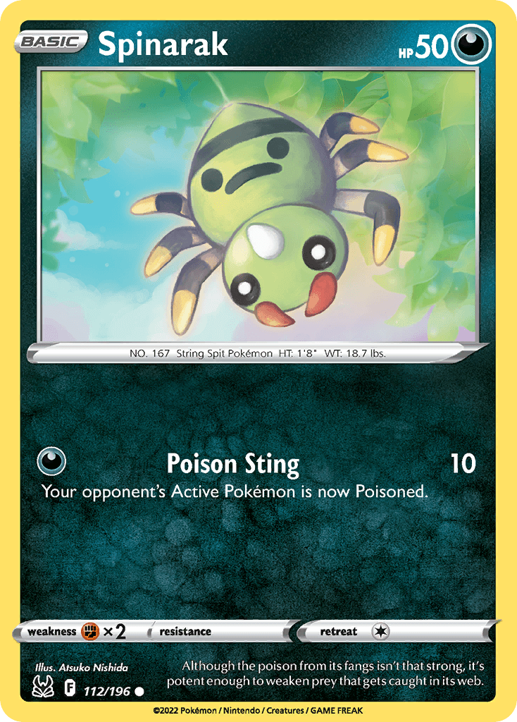 Spinarak Lost Origin