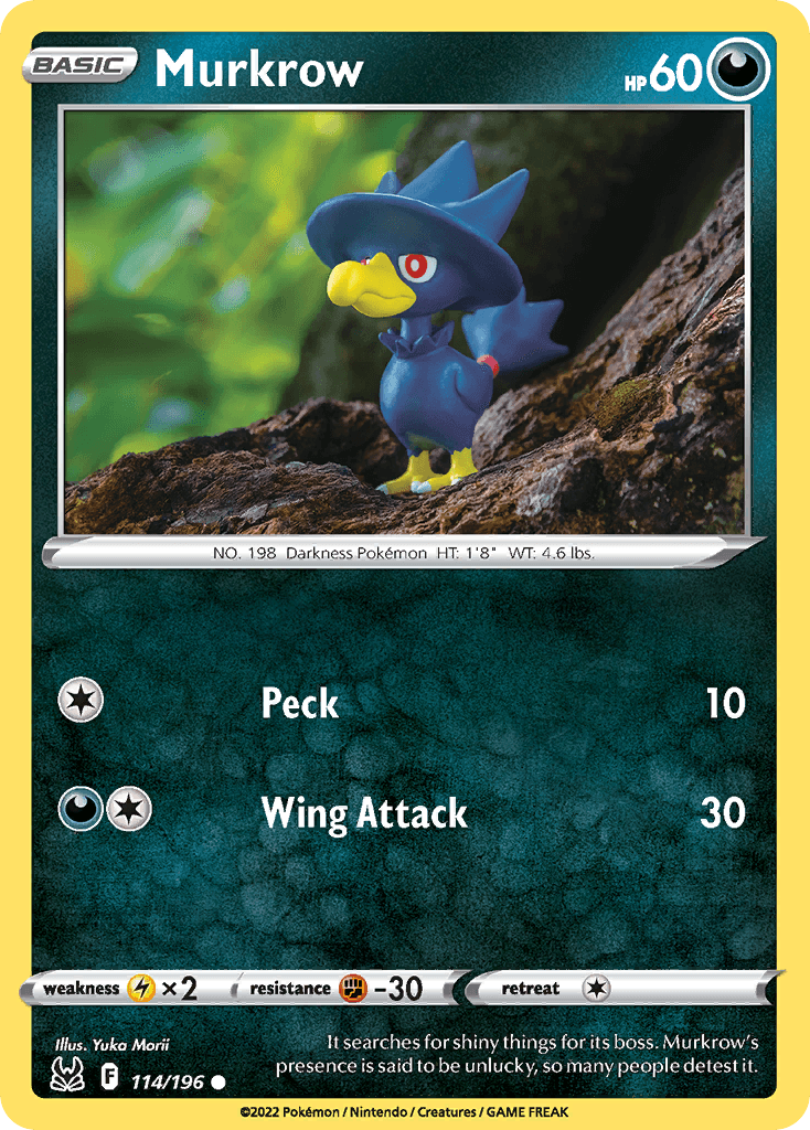 Murkrow Lost Origin