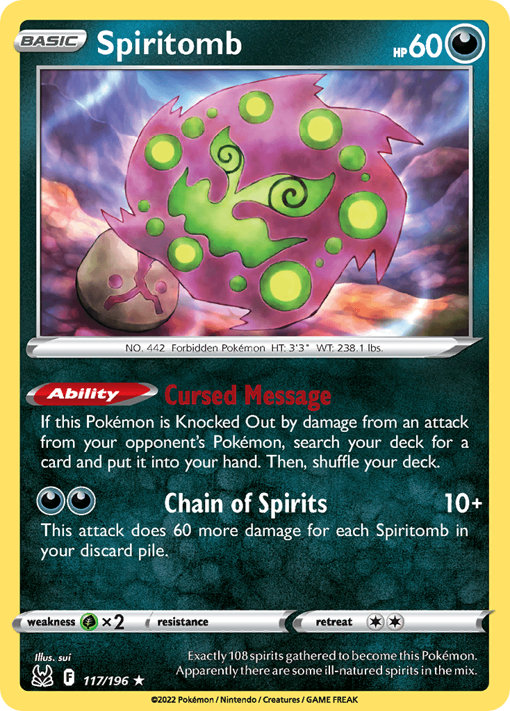 Spiritomb Lost Origin