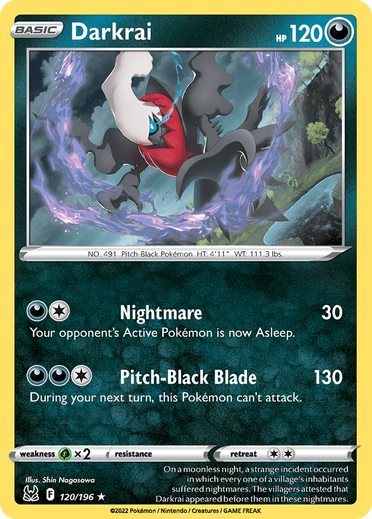Darkrai Lost Origin