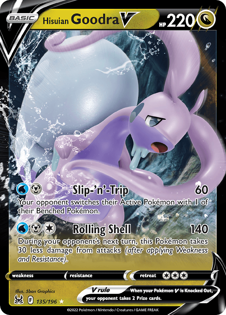 Hisuian Goodra V Lost Origin