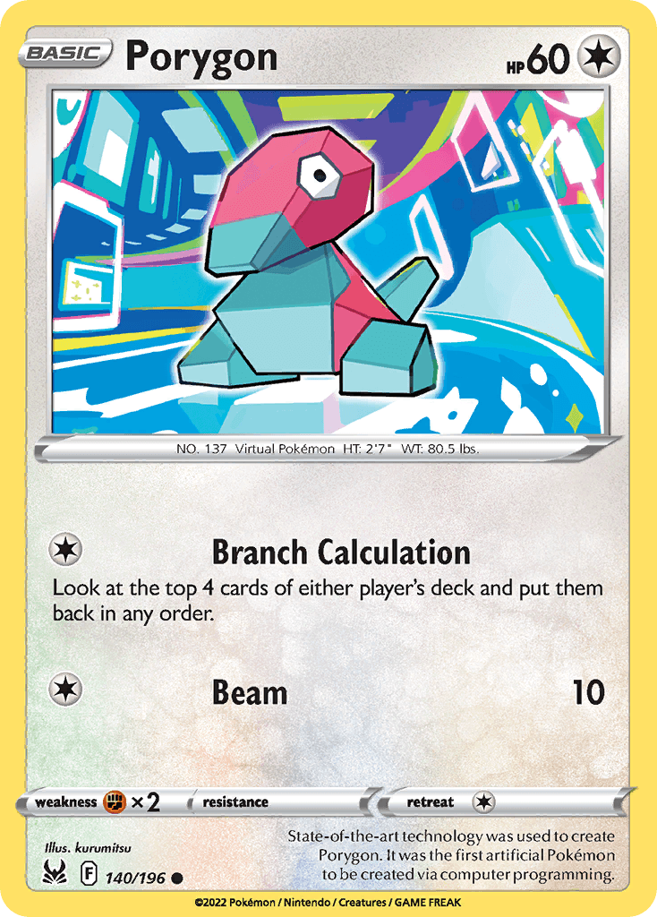 Porygon Lost Origin