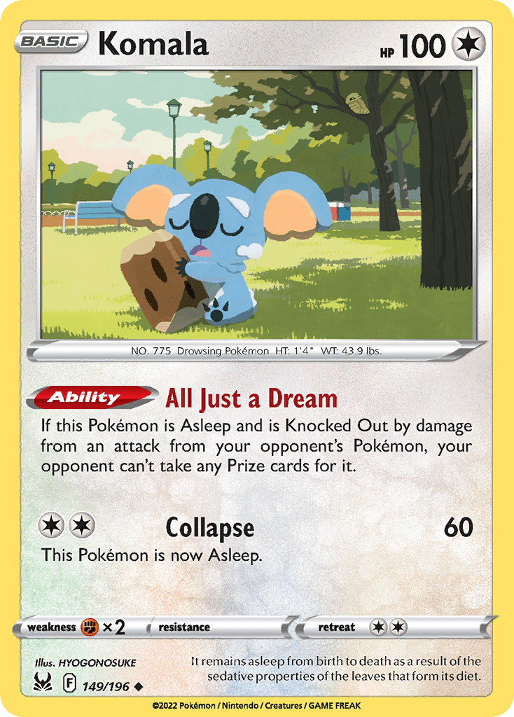 Komala Lost Origin