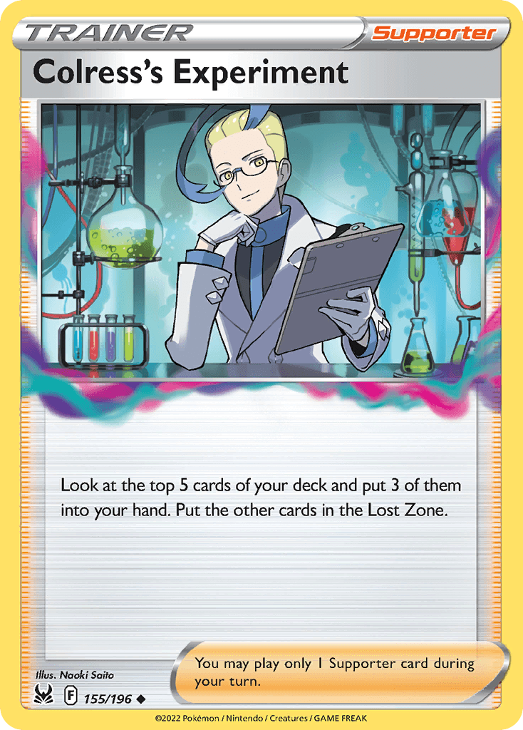 Colress's Experiment Lost Origin