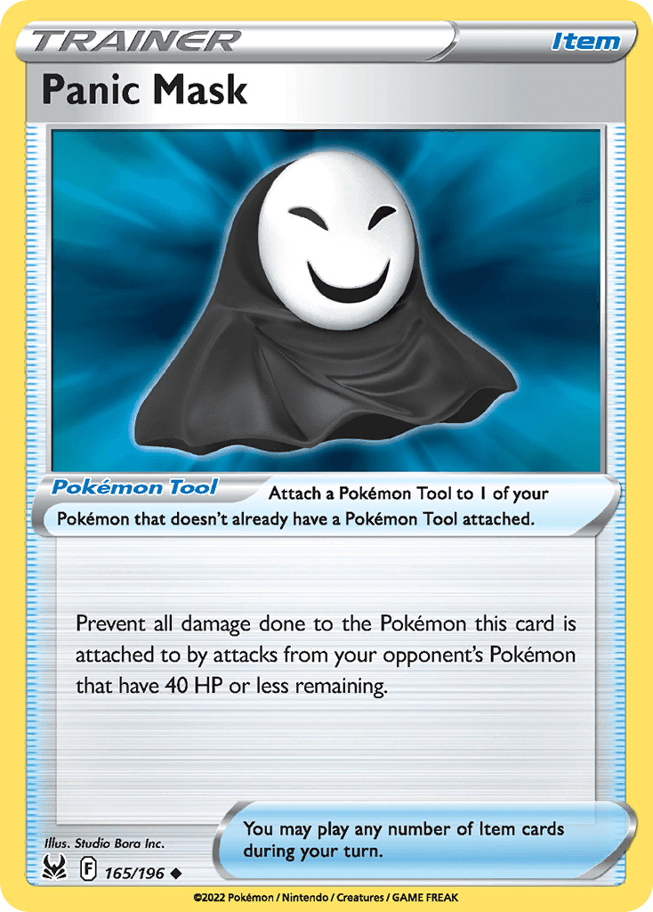 Panic Mask Lost Origin