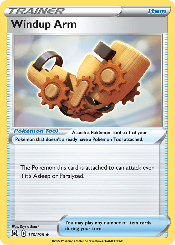 Windup Arm Lost Origin
