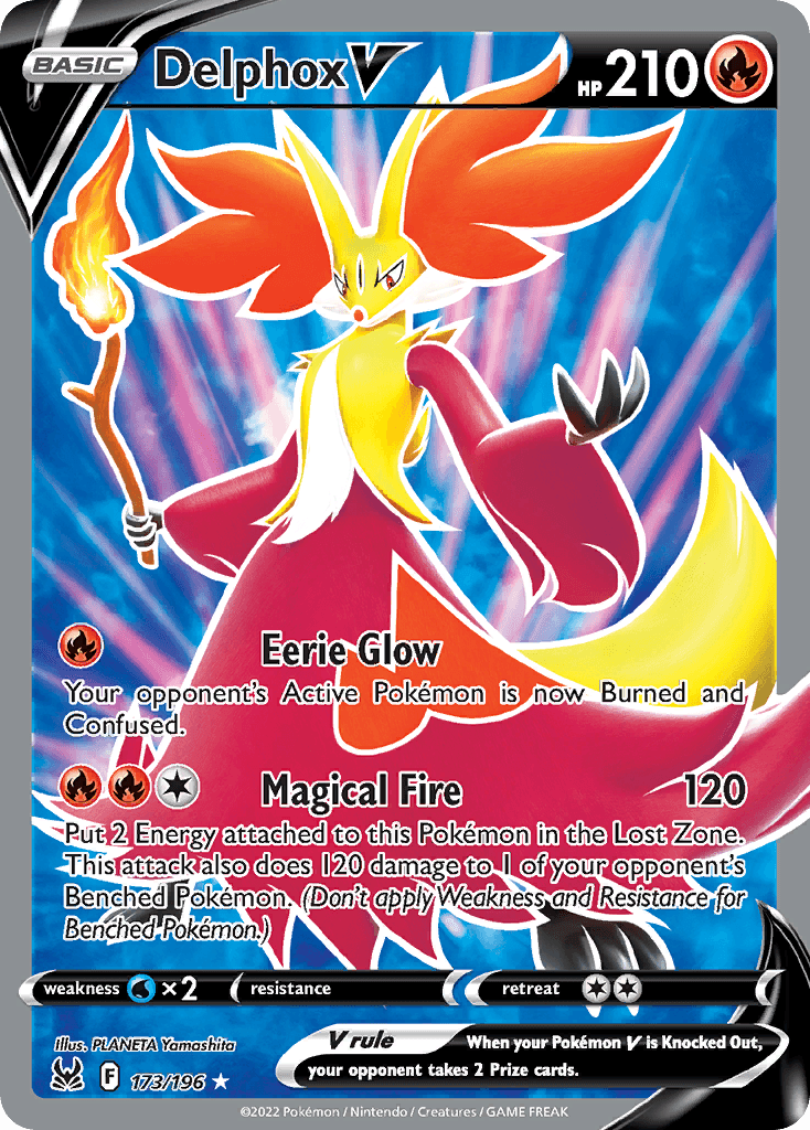 Delphox V Lost Origin