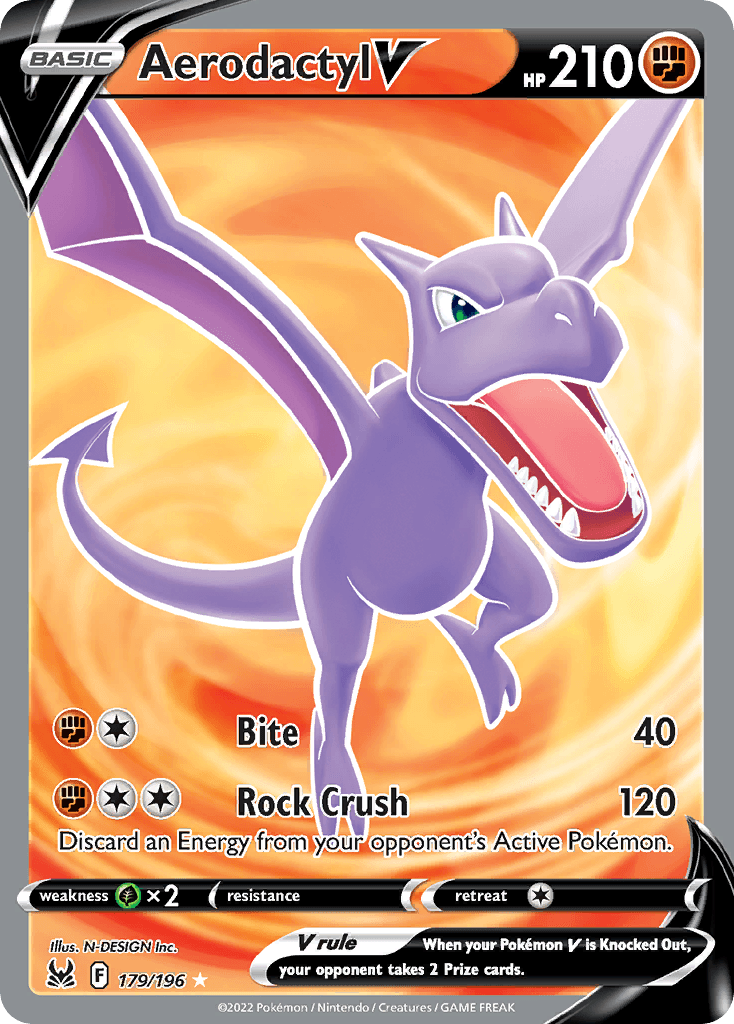 Aerodactyl V Lost Origin