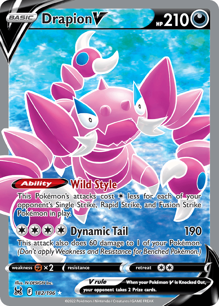Drapion V Lost Origin