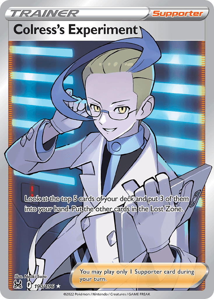Colress's Experiment Lost Origin