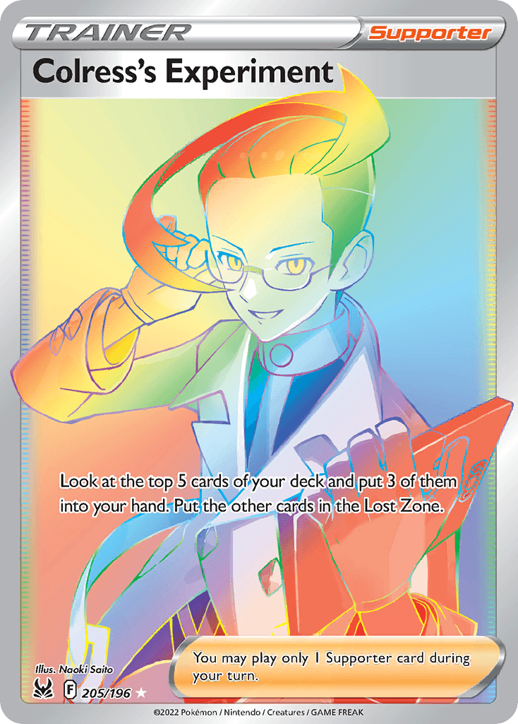 Colress's Experiment Lost Origin