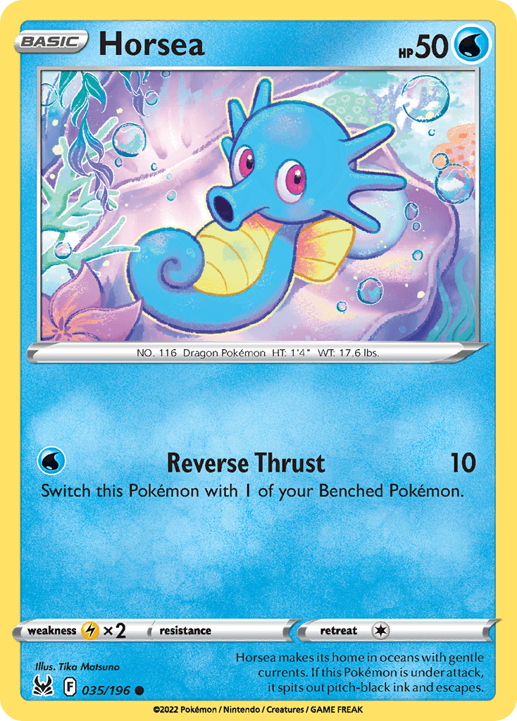 Horsea Lost Origin