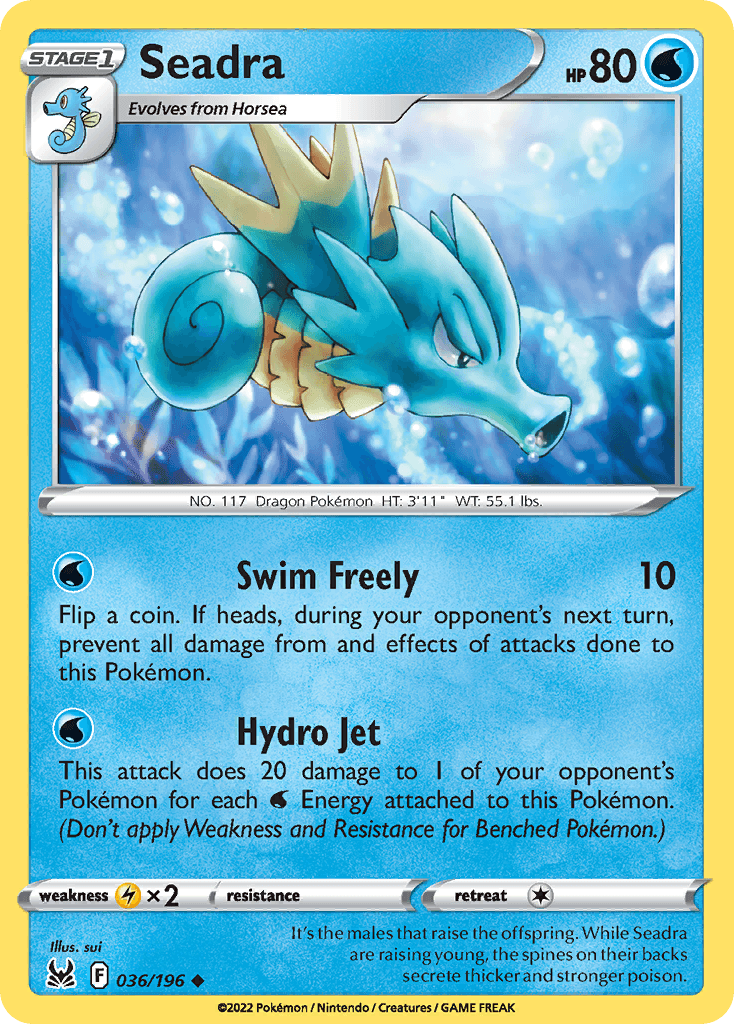 Seadra Lost Origin