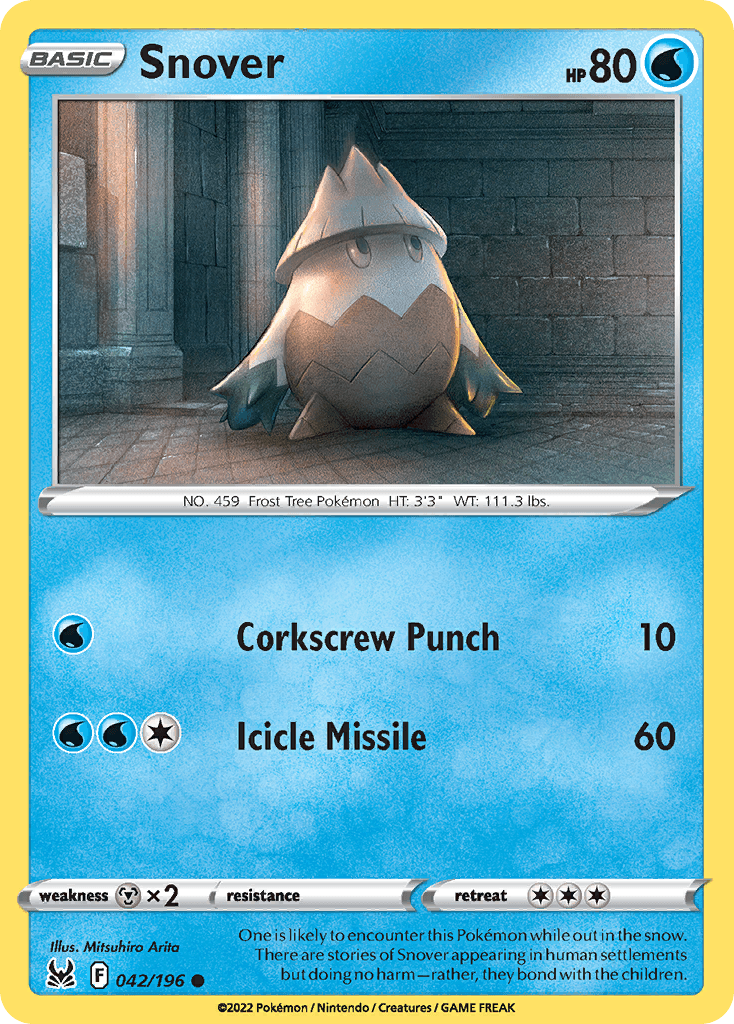 Snover Lost Origin