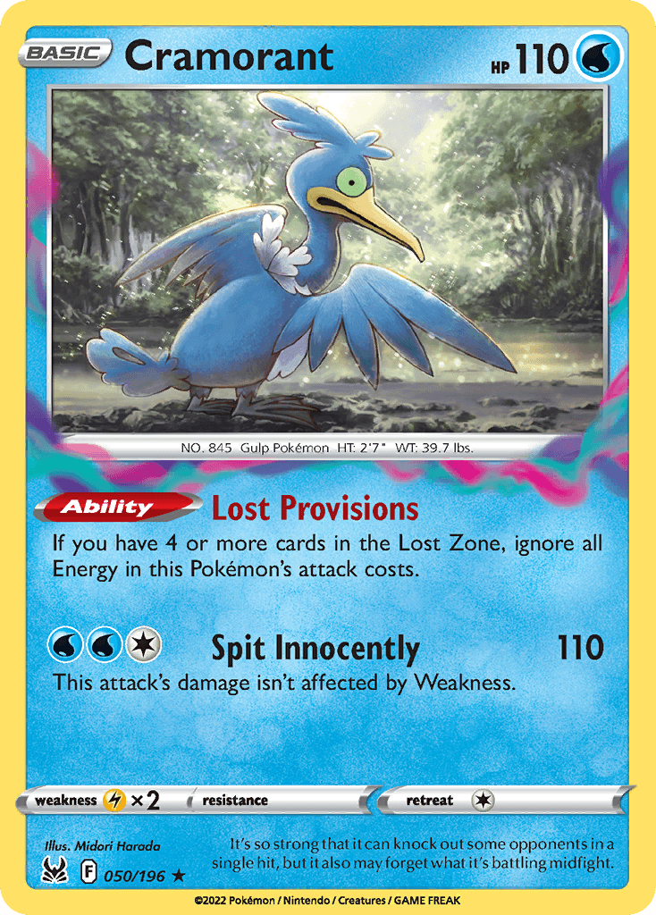 Cramorant Lost Origin