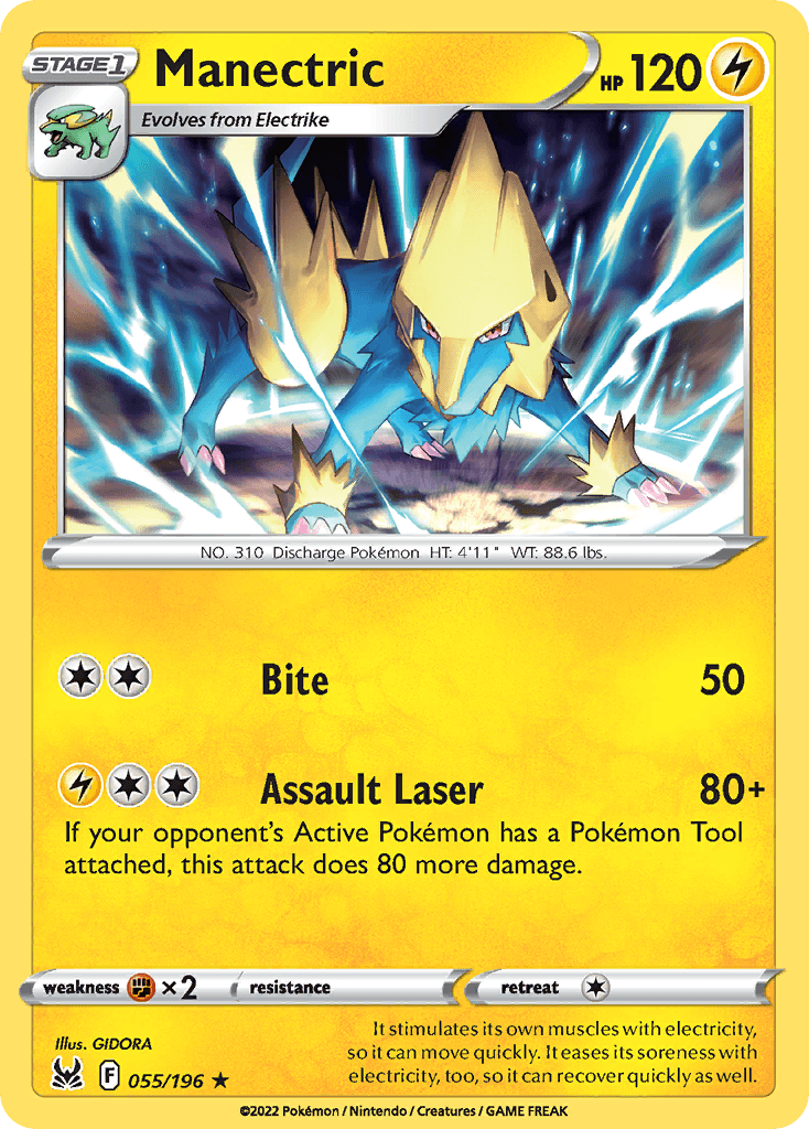 Manectric Lost Origin