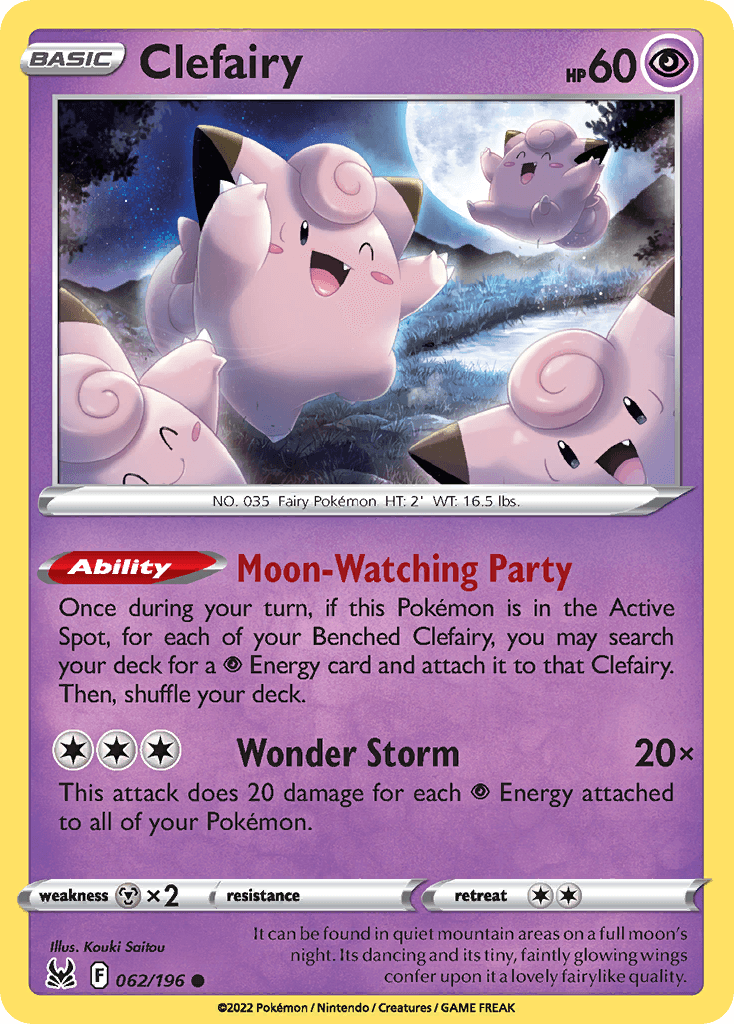 Clefairy Lost Origin