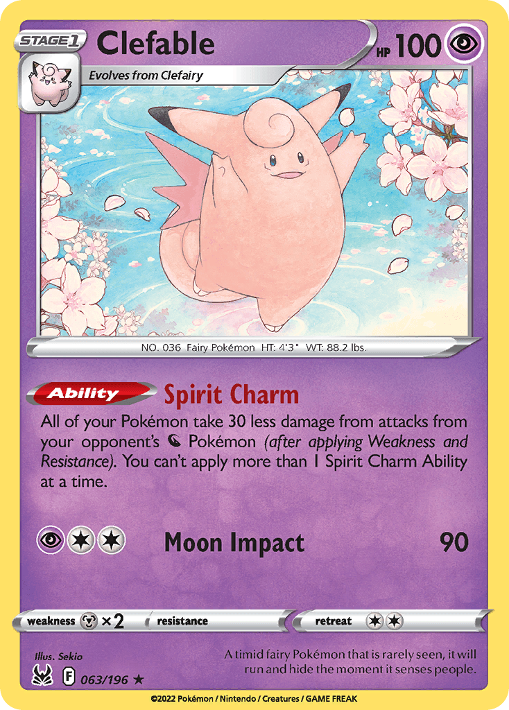 Clefable Lost Origin