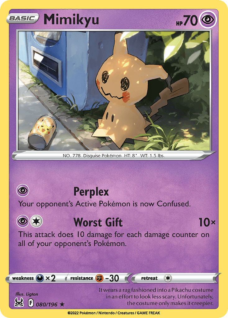 Mimikyu Lost Origin