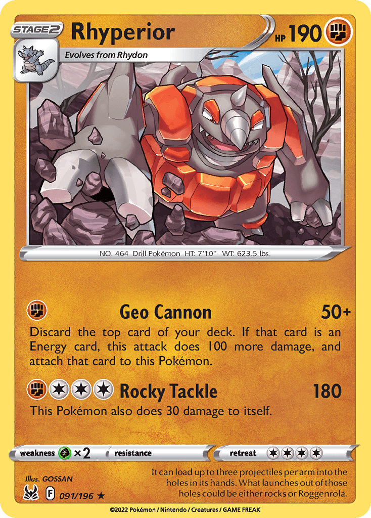Rhyperior Lost Origin