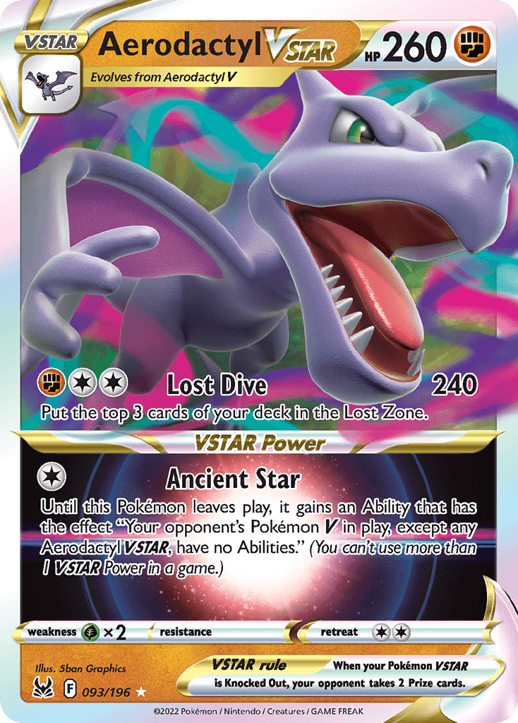 Aerodactyl VSTAR Lost Origin