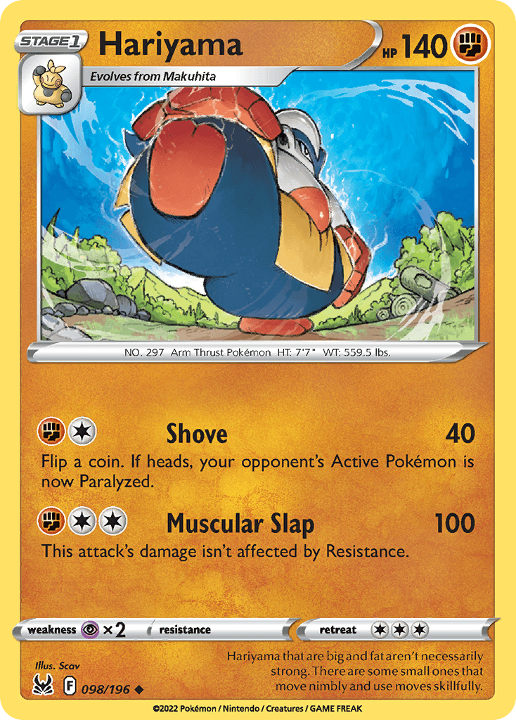 Hariyama Lost Origin