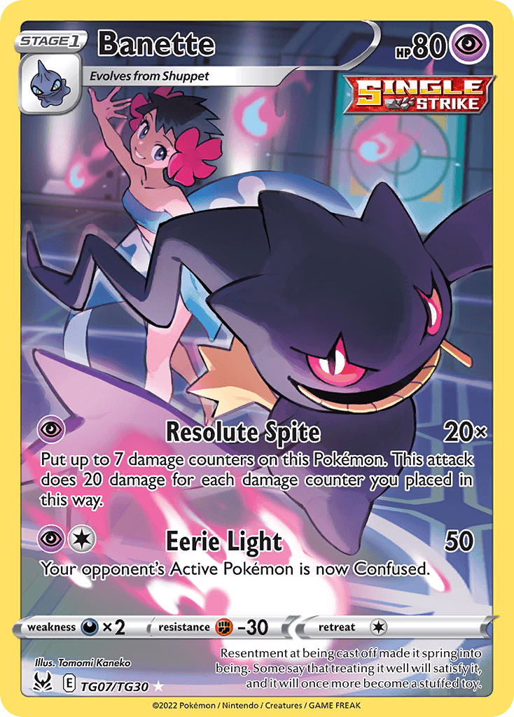 Banette Lost Origin Trainer Gallery