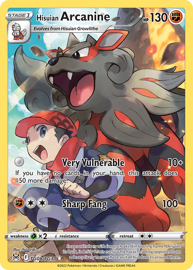 Hisuian Arcanine Lost Origin Trainer Gallery