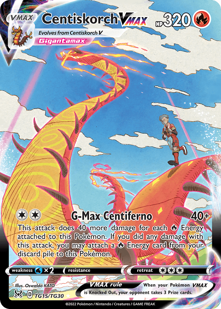 Centiskorch VMAX Lost Origin Trainer Gallery