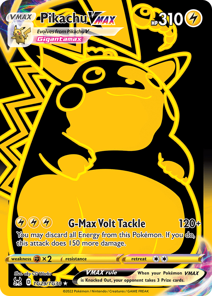 Pikachu VMAX Lost Origin Trainer Gallery