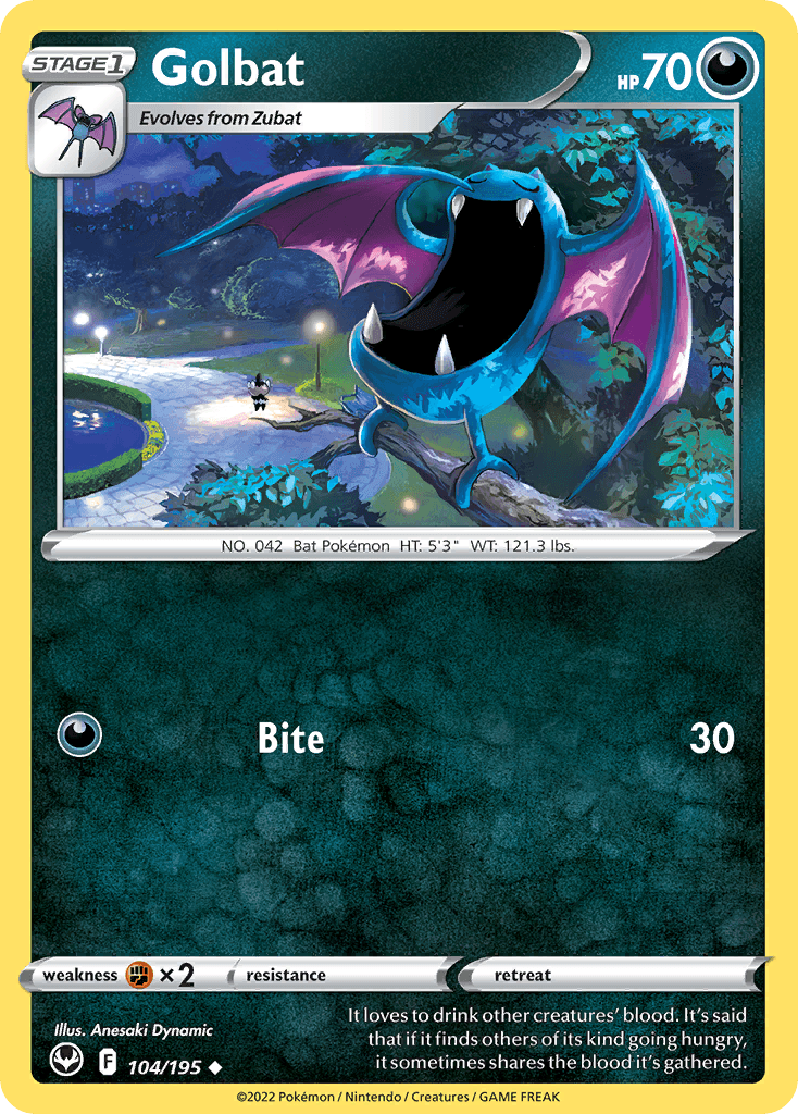 Golbat Silver Tempest