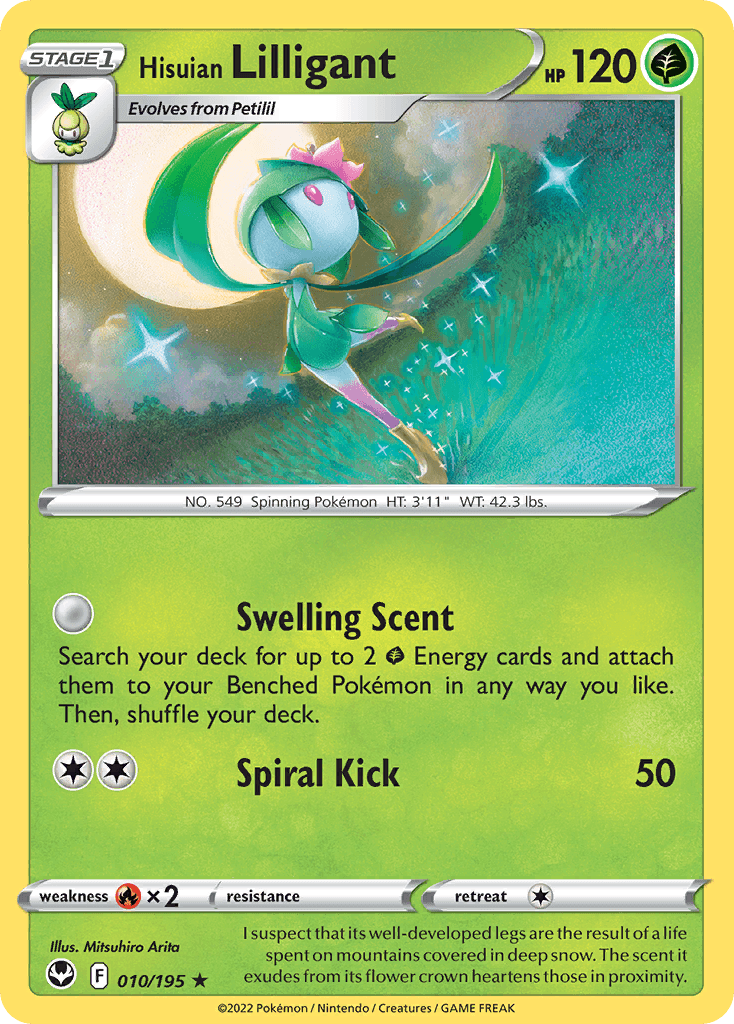 Hisuian Lilligant Silver Tempest