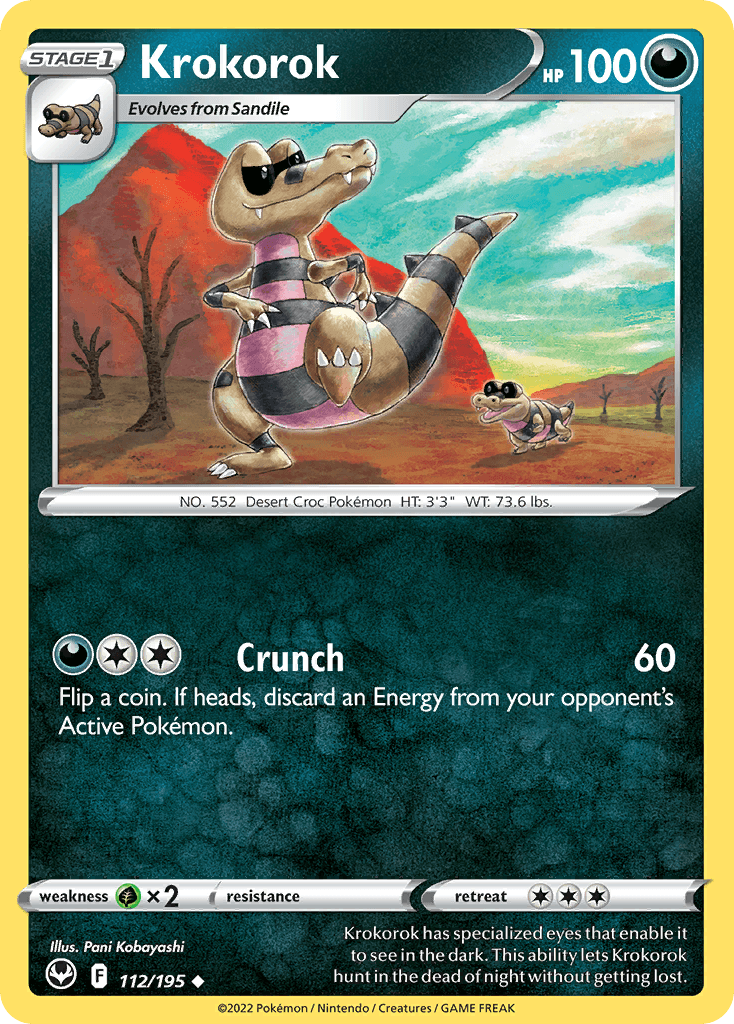 Krokorok Silver Tempest