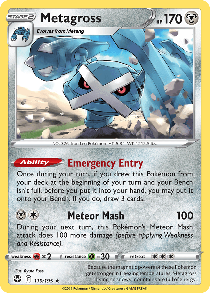 Metagross Silver Tempest