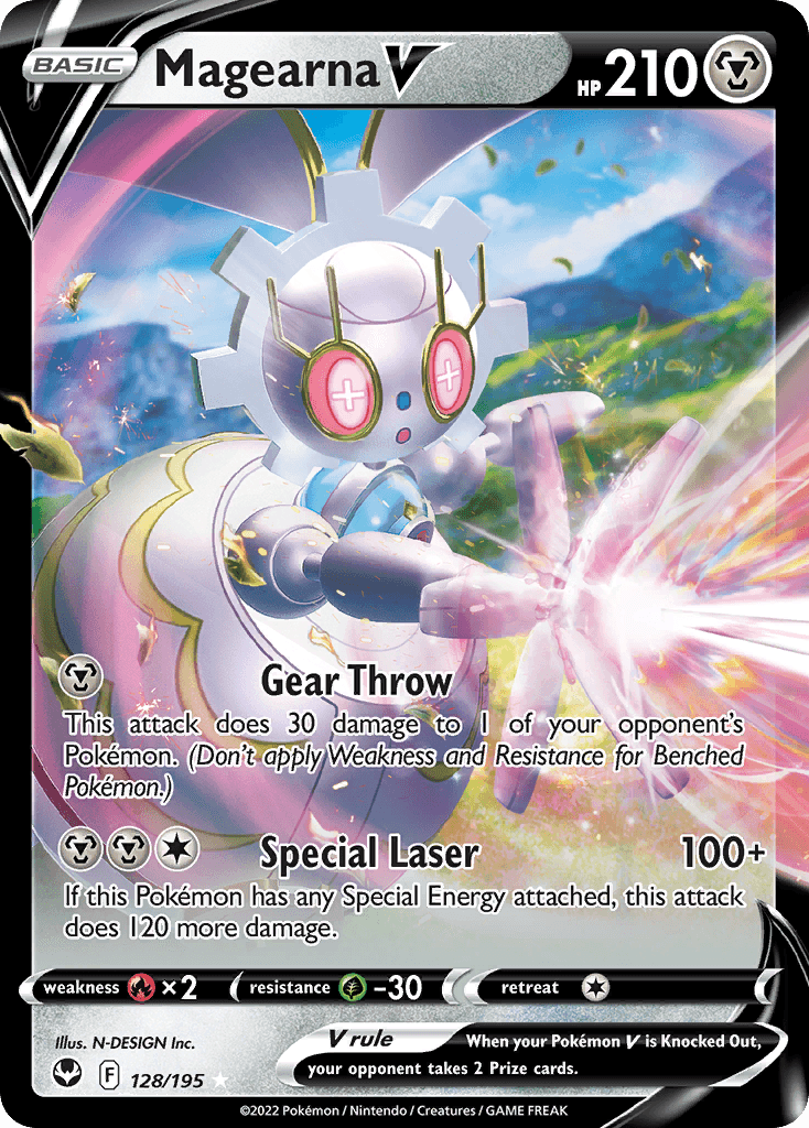 Magearna V Silver Tempest