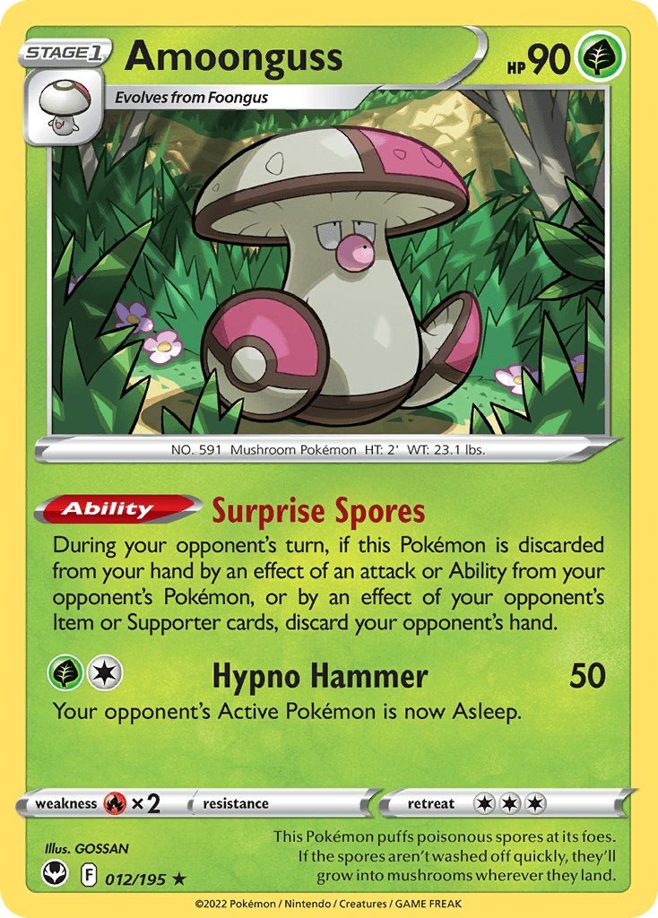 Amoonguss Silver Tempest