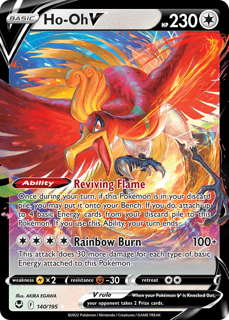 Ho-Oh V Silver Tempest