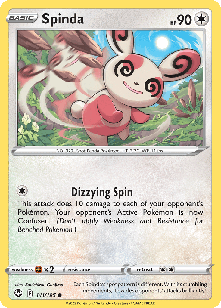 Spinda Silver Tempest