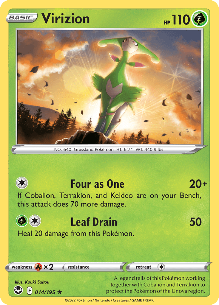 Virizion Silver Tempest
