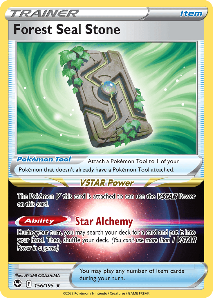 Forest Seal Stone Silver Tempest