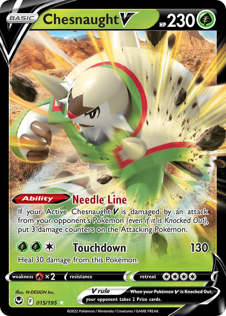Chesnaught V Silver Tempest
