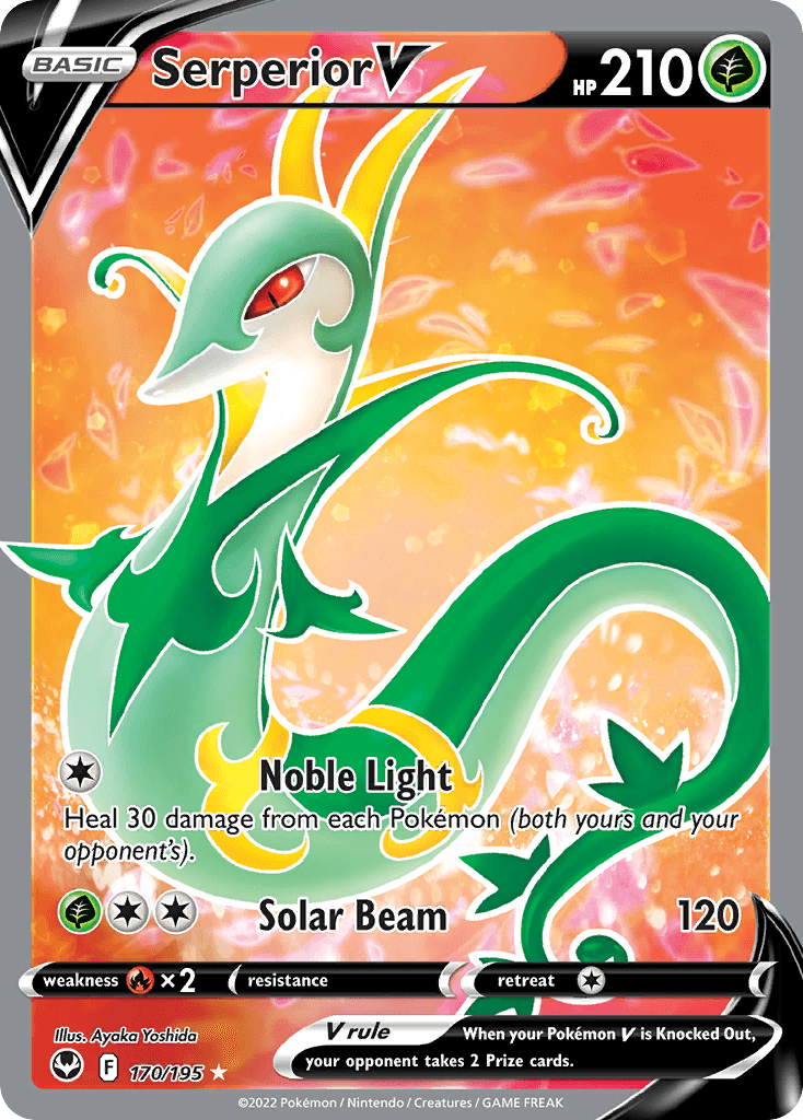 Serperior V Silver Tempest
